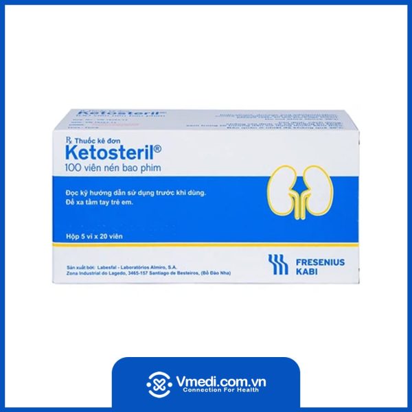 Thuốc Ketosteril Beijing Fresenius Kabi (5 vỉ x 20 viên) - Ảnh 2