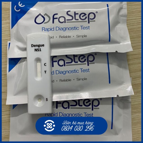 Que Test Nhanh Sốt Xuất Huyết NS1 Fastep Mỹ