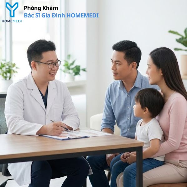 Dịch vụ khám bệnh tại nhà nhi khoa