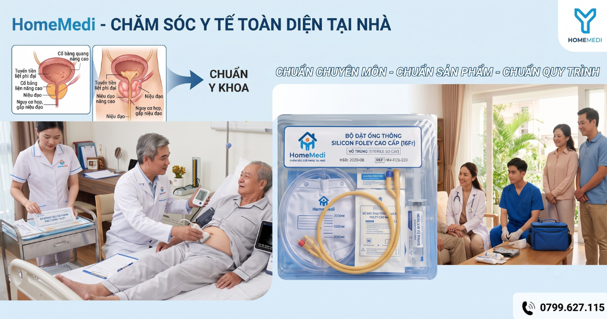 Dịch Vụ Đặt Sonde Dạ Dày, Thông Tiểu Tại Nhà Cho Bệnh Nhân